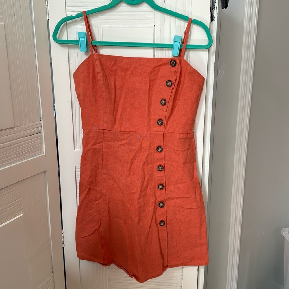 Orange Cocktail Dress L